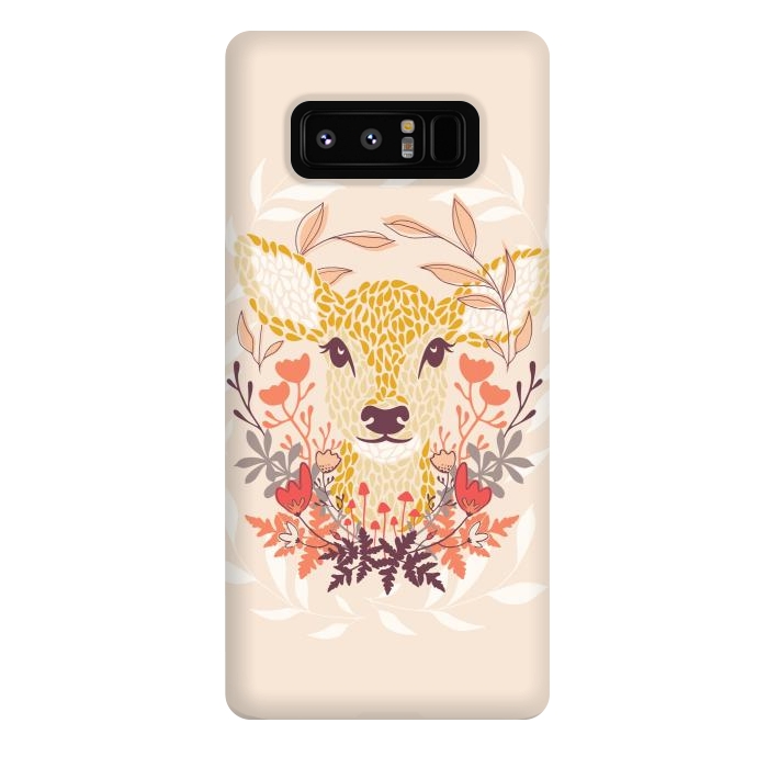 Galaxy Note 8 StrongFit Oh Deer by Melissa Lee
