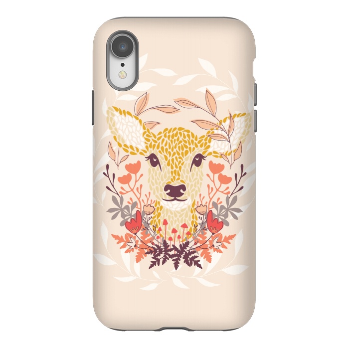 iPhone Xr StrongFit Oh Deer by Melissa Lee