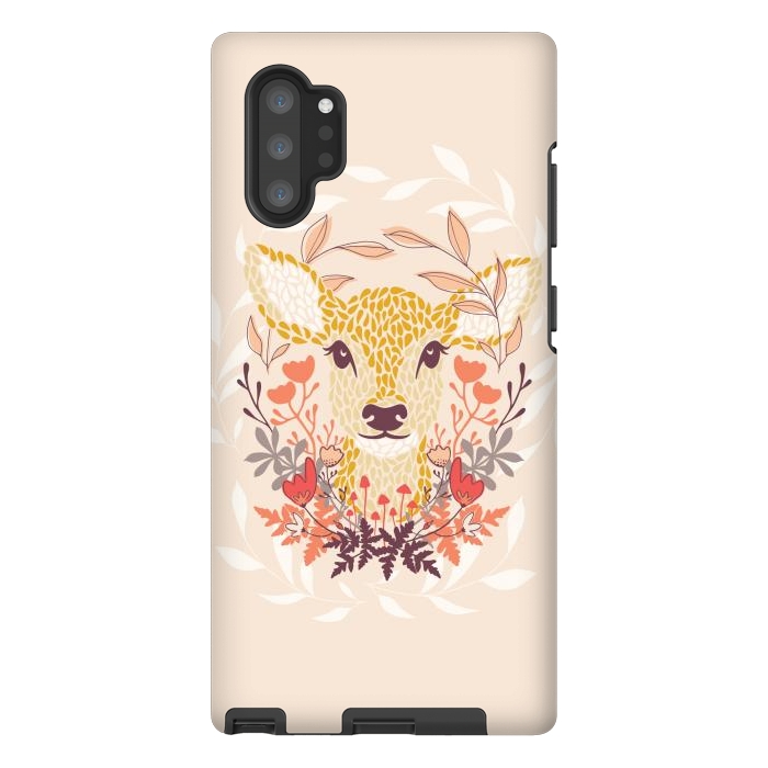 Galaxy Note 10 plus StrongFit Oh Deer by Melissa Lee