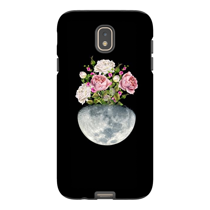 Galaxy J7 StrongFit Moon Flower Pot by Creativeaxle