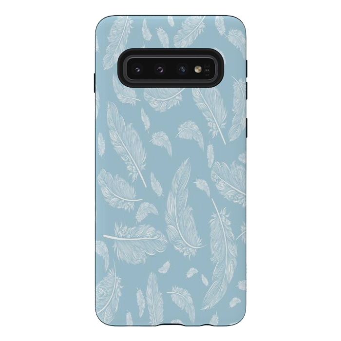 Galaxy S10 StrongFit Feather Touch by Joanna Vog