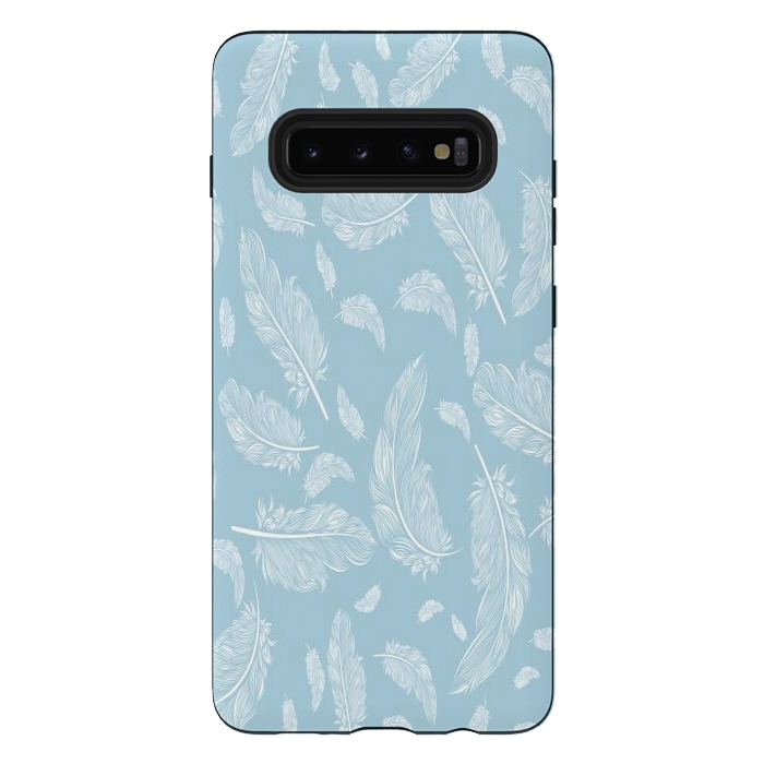 Galaxy S10 plus StrongFit Feather Touch by Joanna Vog