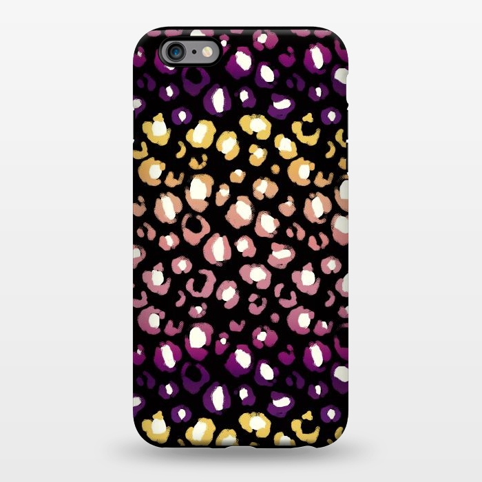 iPhone 6/6s plus StrongFit Gradient graphic leopard print by Oana 
