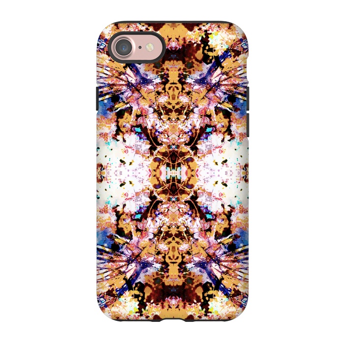 iPhone 7 StrongFit Painted butterfly wings and flower petals by Oana 