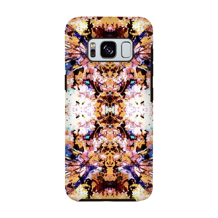Galaxy S8 StrongFit Painted butterfly wings and flower petals by Oana 