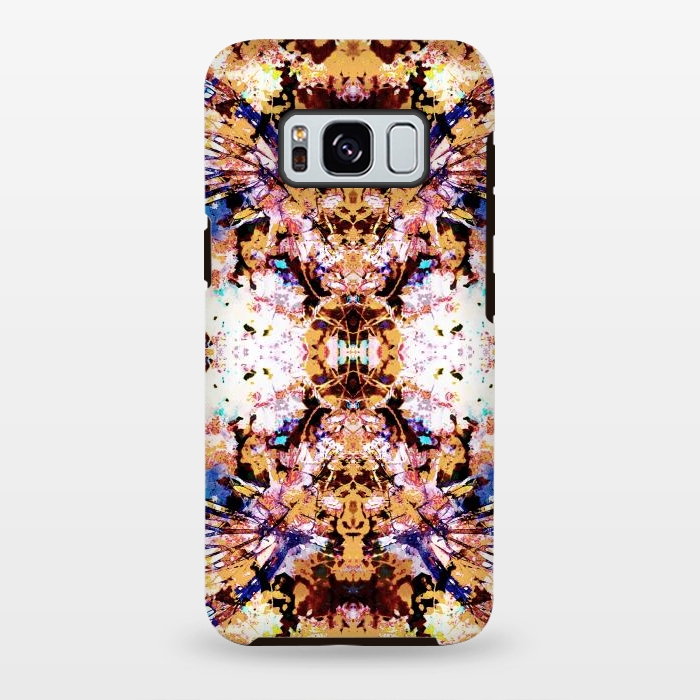 Galaxy S8 plus StrongFit Painted butterfly wings and flower petals by Oana 