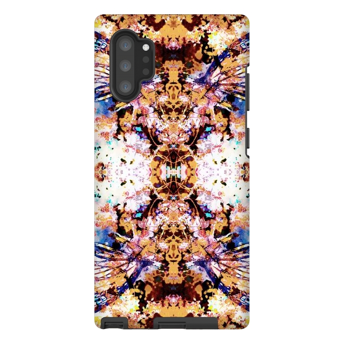 Galaxy Note 10 plus StrongFit Painted butterfly wings and flower petals by Oana 