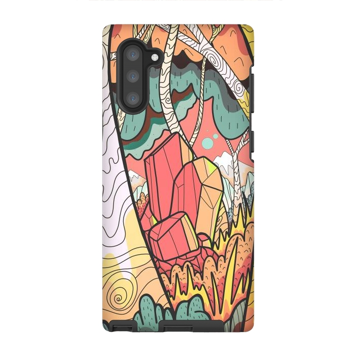 Galaxy Note 10 StrongFit The autumn crystal by Steve Wade (Swade)