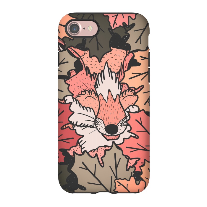 iPhone 7 StrongFit The hidden fox by Steve Wade (Swade)