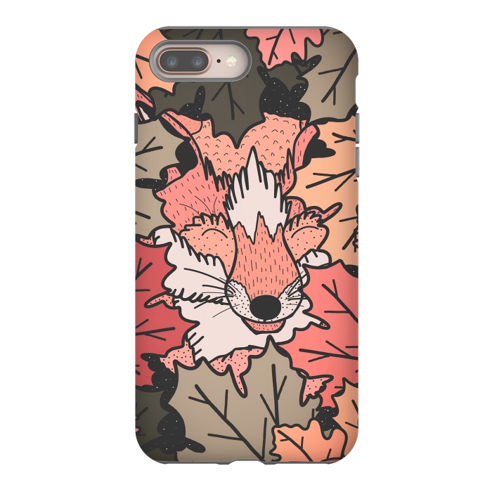 iPhone 7 plus StrongFit The hidden fox by Steve Wade (Swade)