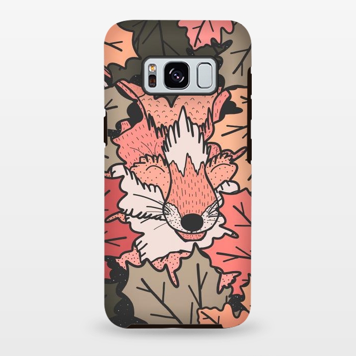 Galaxy S8 plus StrongFit The hidden fox by Steve Wade (Swade)