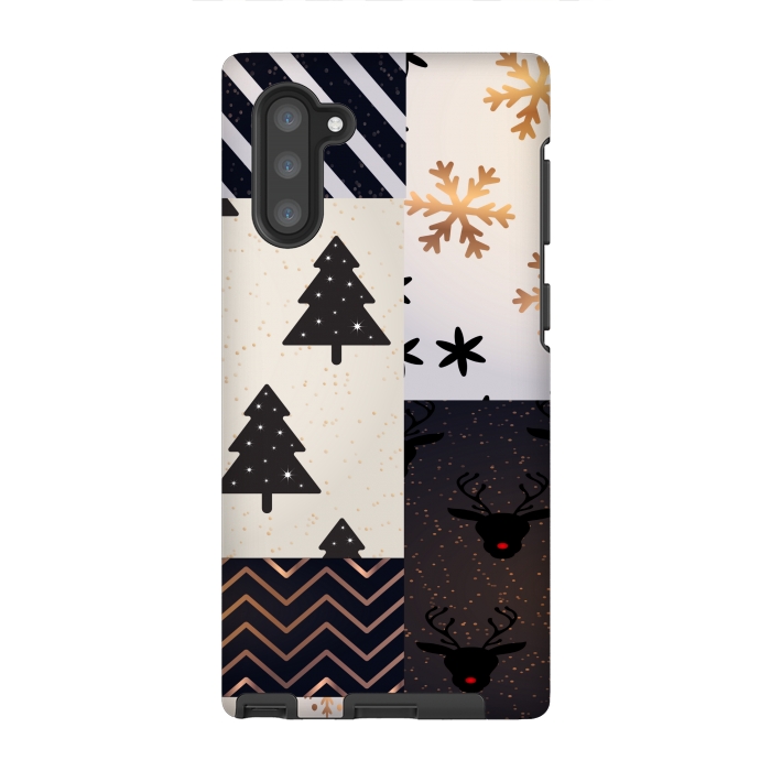 Galaxy Note 10 StrongFit christmas pattern 4  by MALLIKA