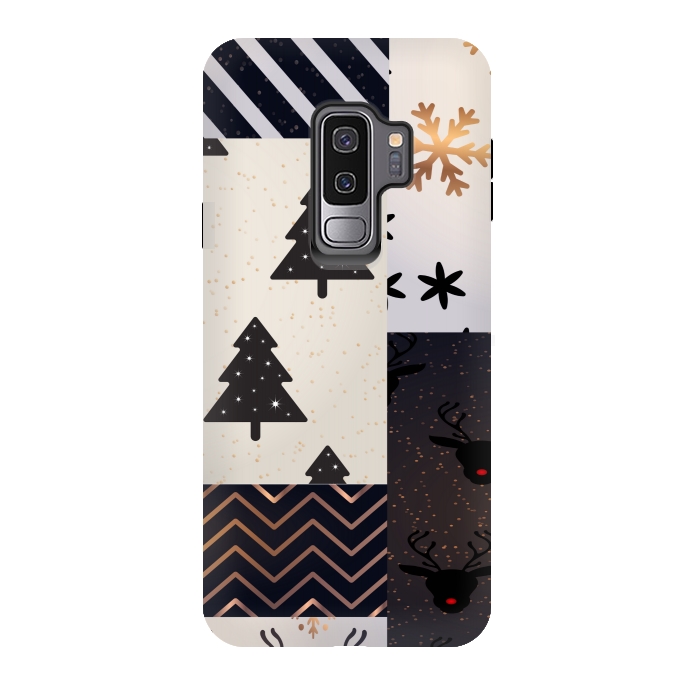 Galaxy S9 plus StrongFit christmas pattern 4  by MALLIKA
