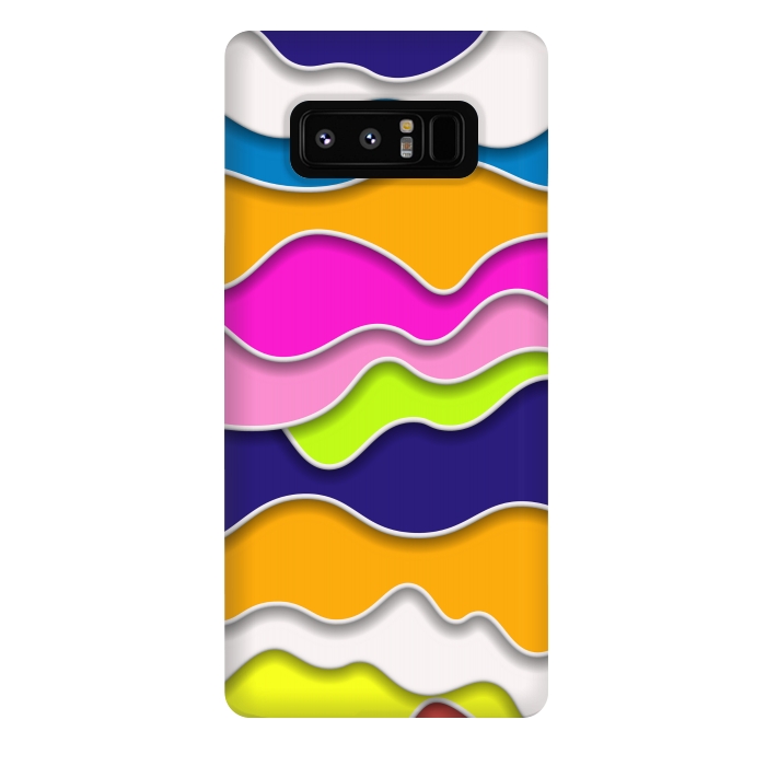 Galaxy Note 8 StrongFit bubble pattern 3  by MALLIKA