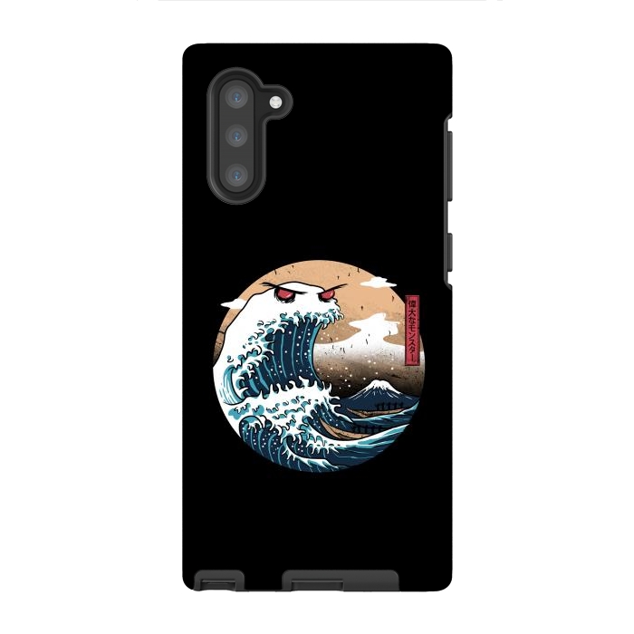 Galaxy Note 10 StrongFit The Great Monster of Kanagawa por Vincent Patrick Trinidad