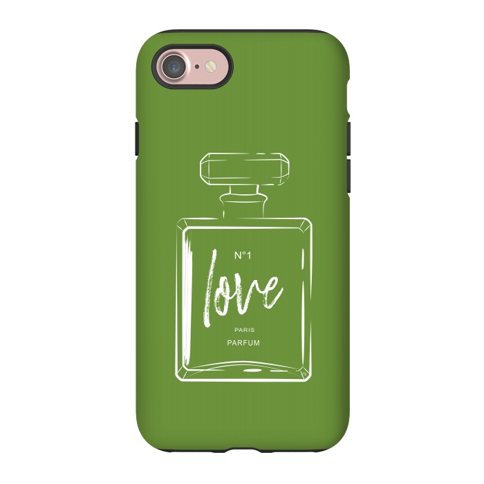 iPhone 7 StrongFit Green Love by Martina