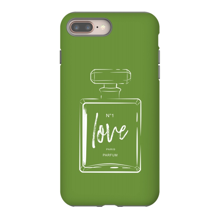 iPhone 7 plus StrongFit Green Love by Martina