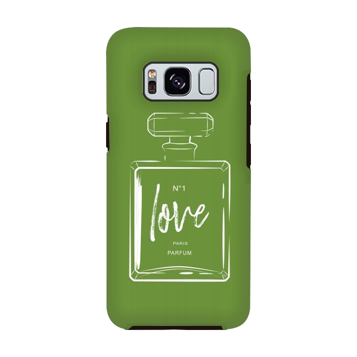 Galaxy S8 StrongFit Green Love by Martina