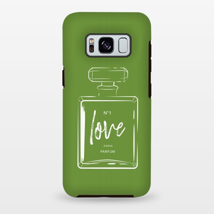 Galaxy S8 plus StrongFit Green Love by Martina
