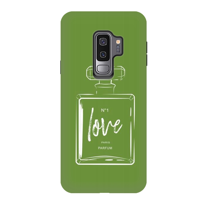 Galaxy S9 plus StrongFit Green Love by Martina
