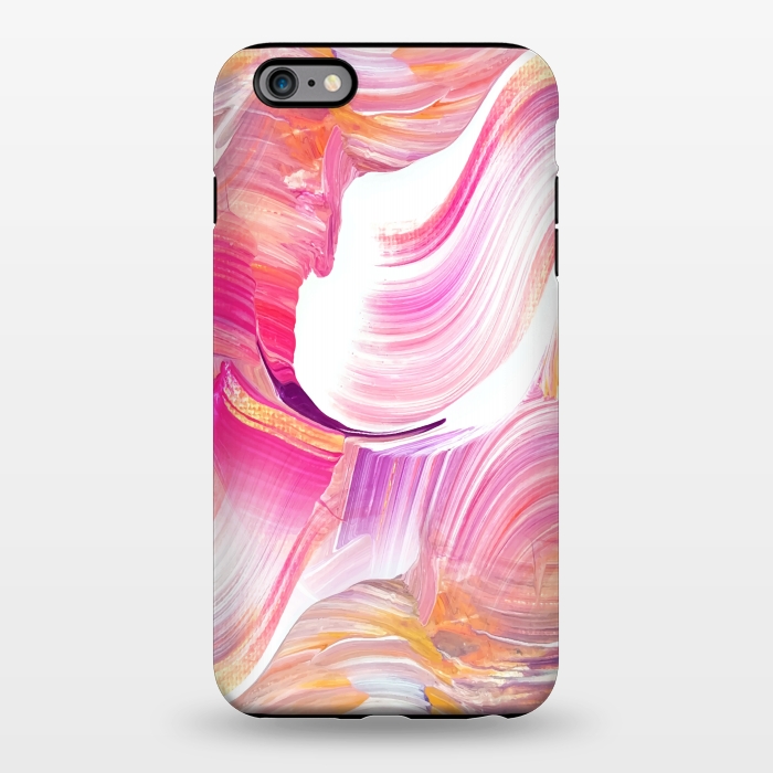 iPhone 6/6s plus StrongFit pink purple paint shades by MALLIKA