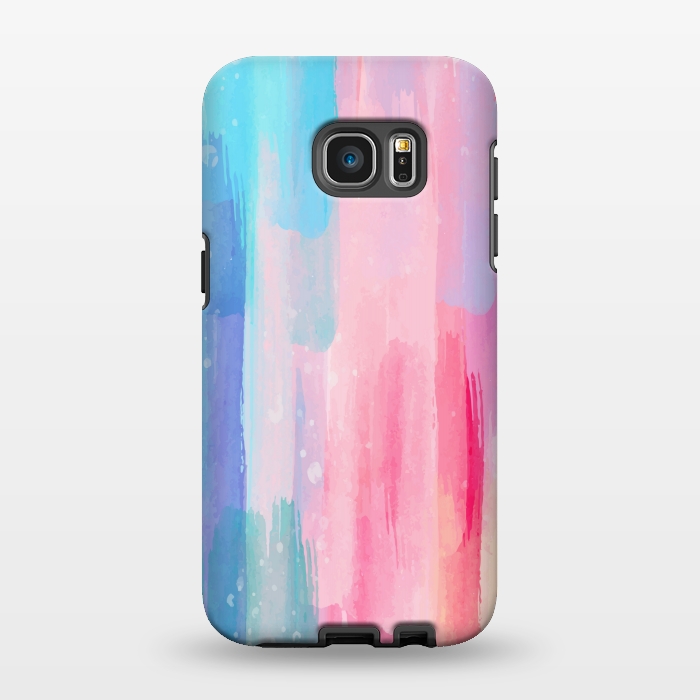 Galaxy S7 EDGE StrongFit vertical shaded pattern by MALLIKA