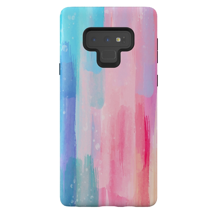Galaxy Note 9 StrongFit vertical shaded pattern by MALLIKA