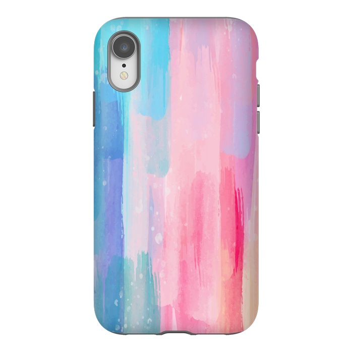 iPhone Xr StrongFit vertical shaded pattern by MALLIKA