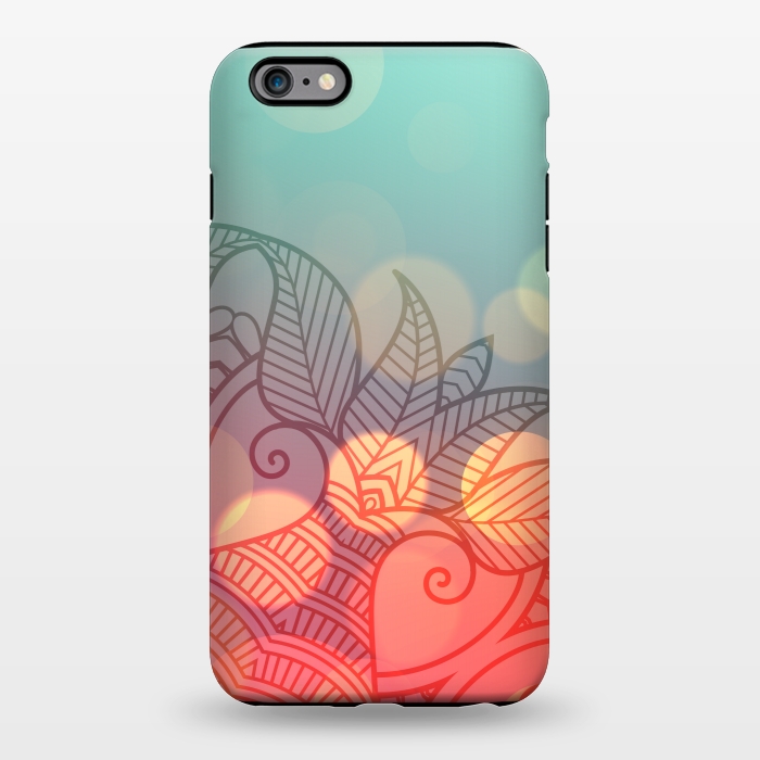 iPhone 6/6s plus StrongFit mandala shaded pattern by MALLIKA