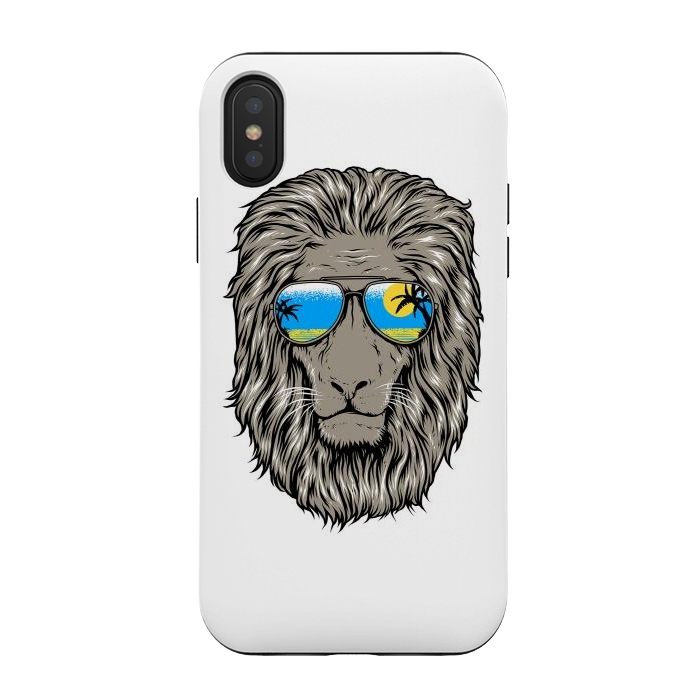 iPhone Xs / X StrongFit King of Summer by Afif Quilimo