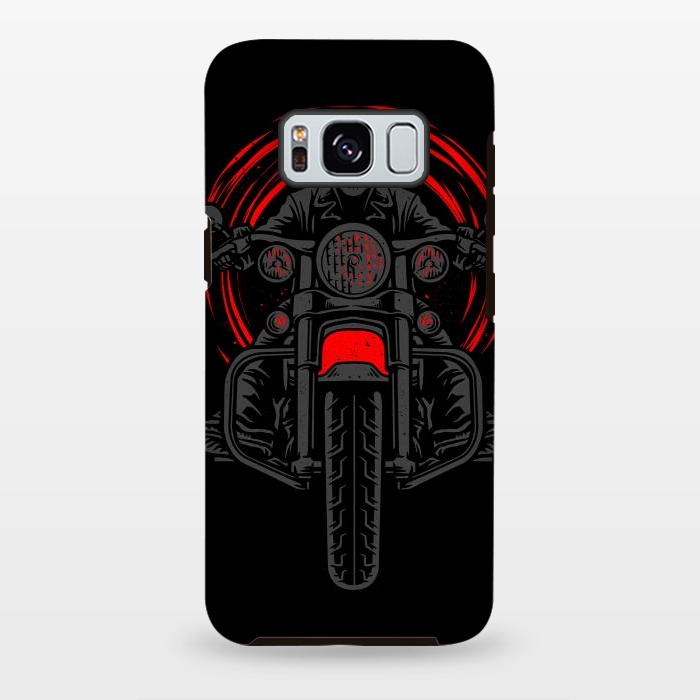 Galaxy S8 plus StrongFit Night Rider by Afif Quilimo