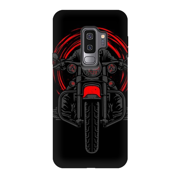 Galaxy S9 plus StrongFit Night Rider by Afif Quilimo