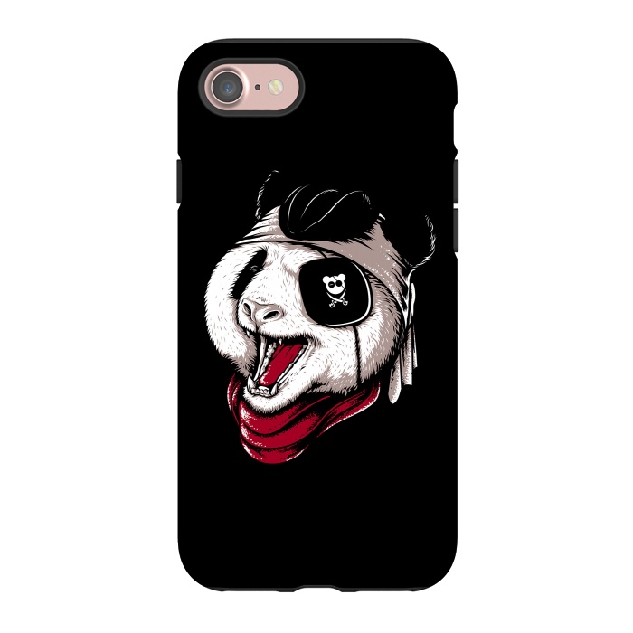 iPhone 7 StrongFit Panda Pirate by Afif Quilimo