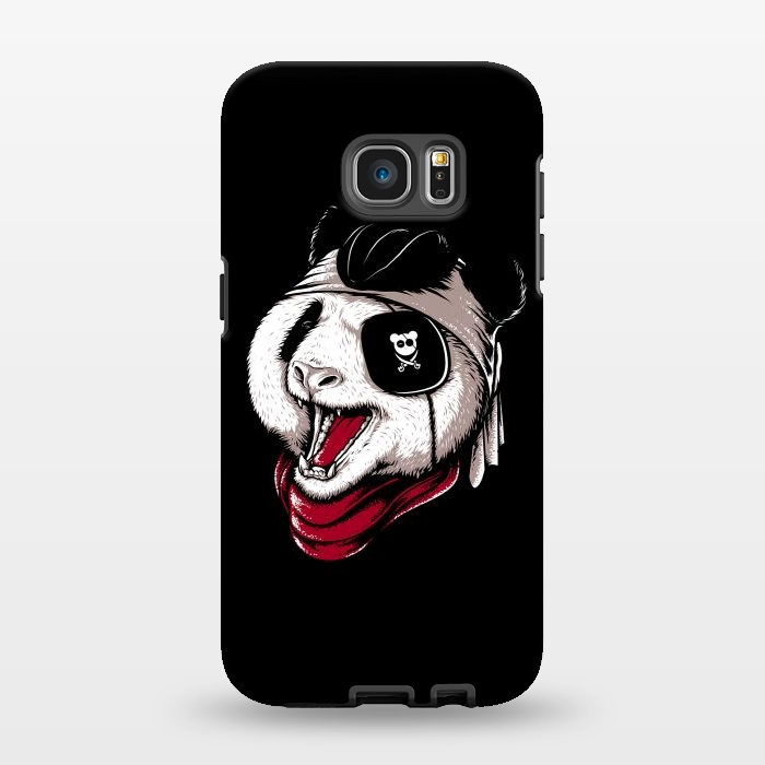 Galaxy S7 EDGE StrongFit Panda Pirate by Afif Quilimo