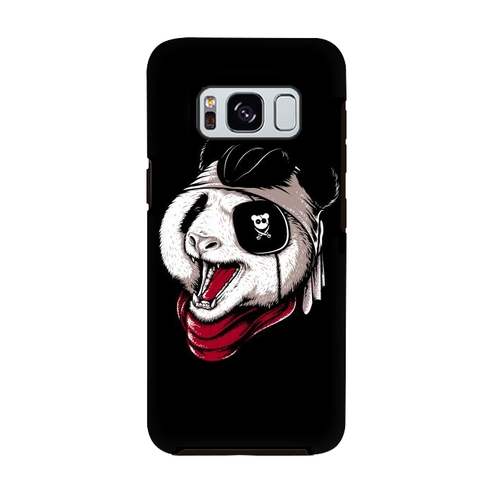 Galaxy S8 StrongFit Panda Pirate by Afif Quilimo