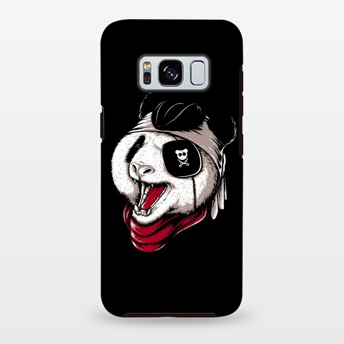 Galaxy S8 plus StrongFit Panda Pirate by Afif Quilimo