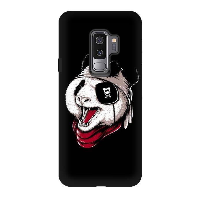Galaxy S9 plus StrongFit Panda Pirate by Afif Quilimo
