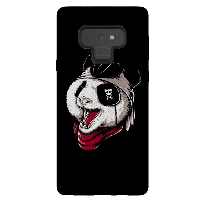Galaxy Note 9 StrongFit Panda Pirate by Afif Quilimo
