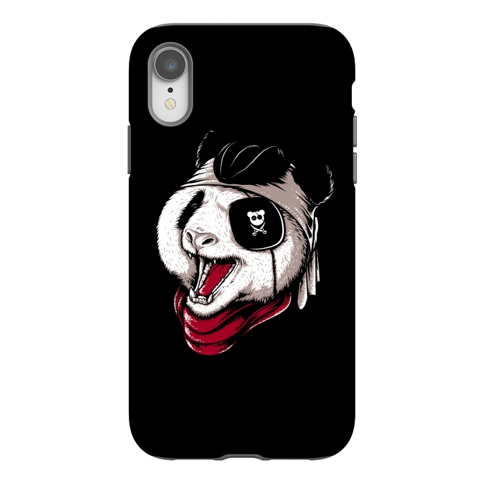 iPhone Xr StrongFit Panda Pirate by Afif Quilimo