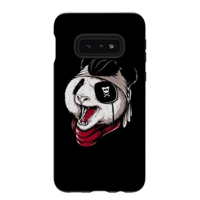Galaxy S10e StrongFit Panda Pirate by Afif Quilimo