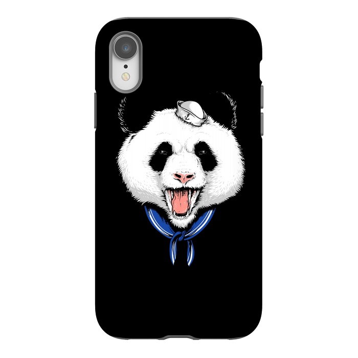 iPhone Xr StrongFit Panda Sailor by Afif Quilimo