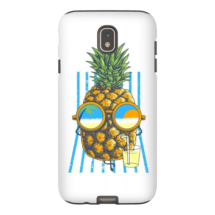 Galaxy J7 StrongFit Pineapple Sunbathe by Afif Quilimo
