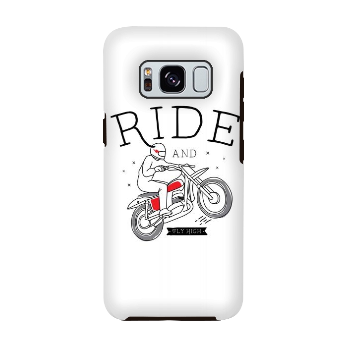 Galaxy S8 StrongFit Ride and Fly High by Afif Quilimo