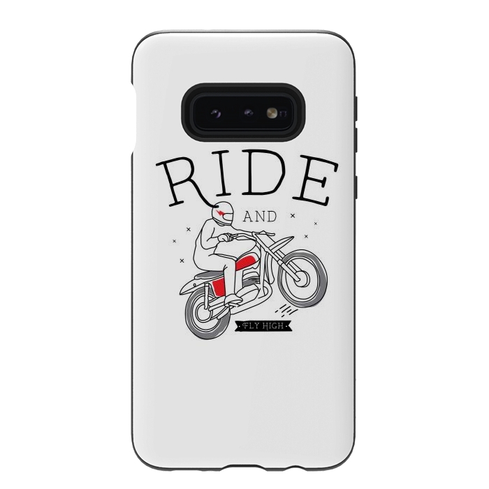 Galaxy S10e StrongFit Ride and Fly High by Afif Quilimo