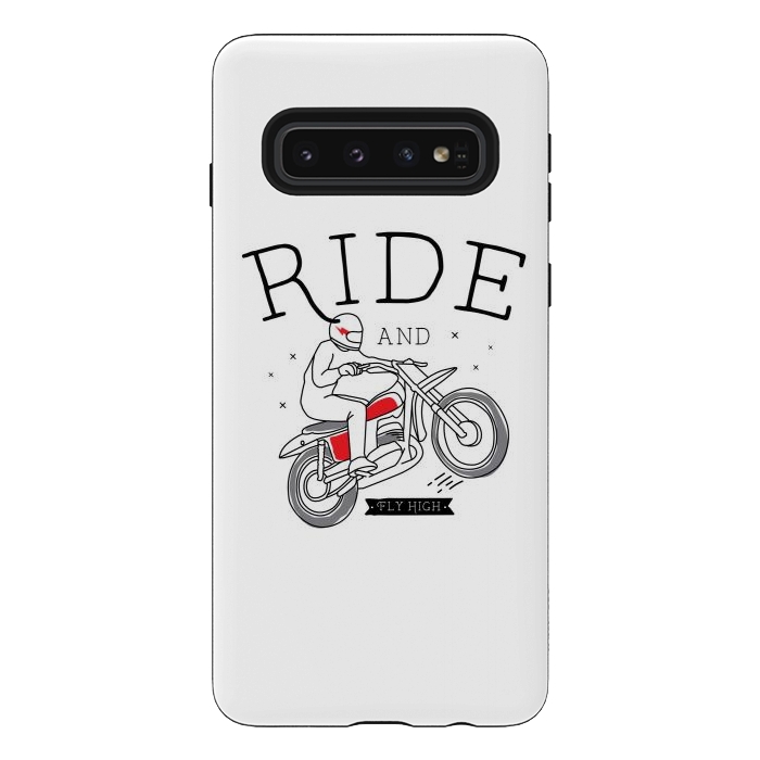 Galaxy S10 StrongFit Ride and Fly High by Afif Quilimo