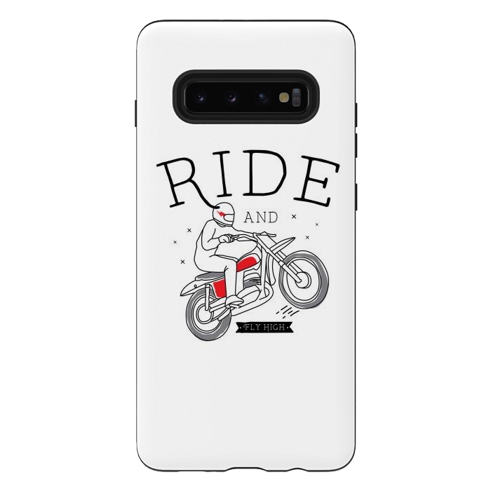 Galaxy S10 plus StrongFit Ride and Fly High by Afif Quilimo