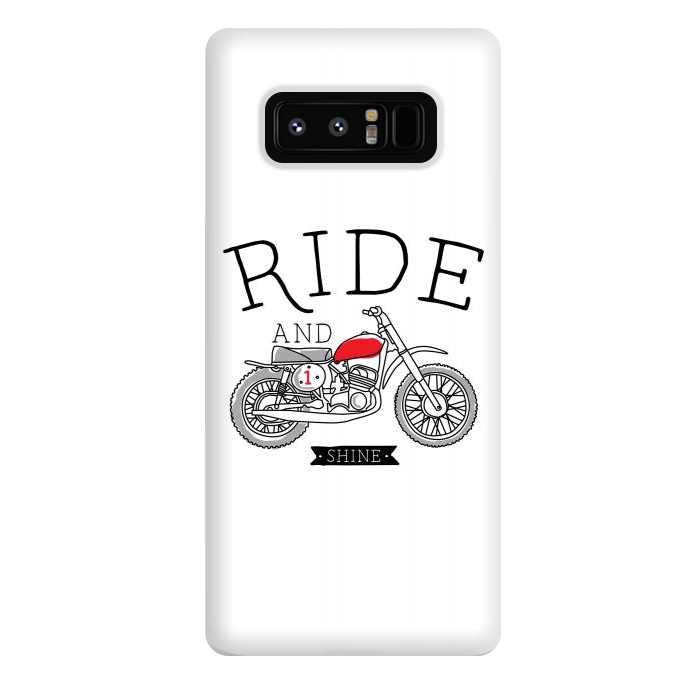 Galaxy Note 8 StrongFit Ride and Shine by Afif Quilimo