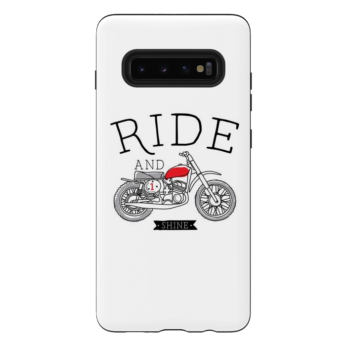 Galaxy S10 plus StrongFit Ride and Shine by Afif Quilimo