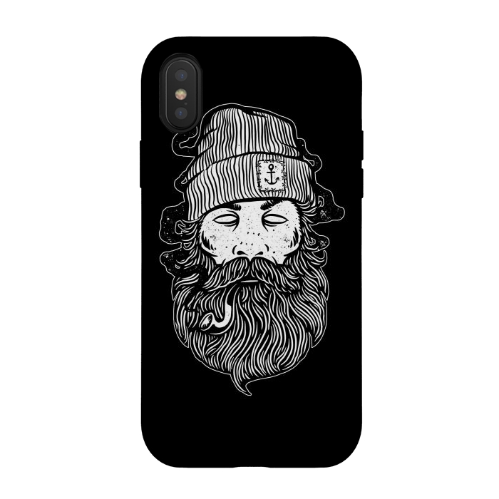 iPhone Xs / X StrongFit Sailor Man by Afif Quilimo