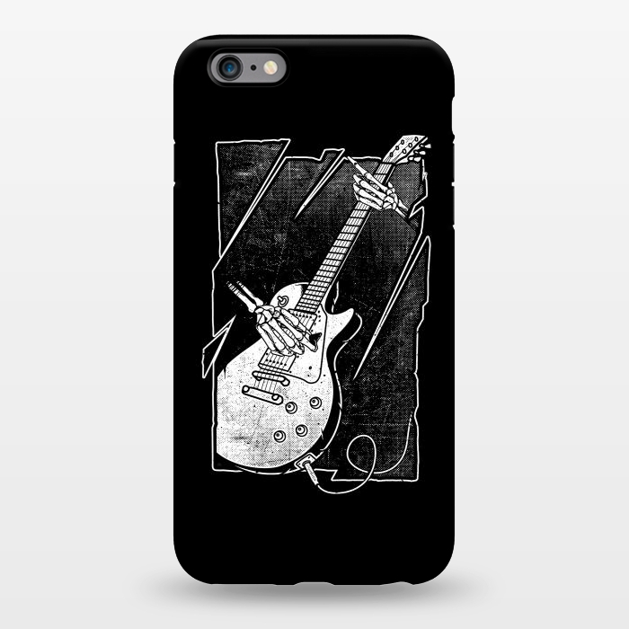 iPhone 6/6s plus StrongFit Skull Guitarist by Afif Quilimo